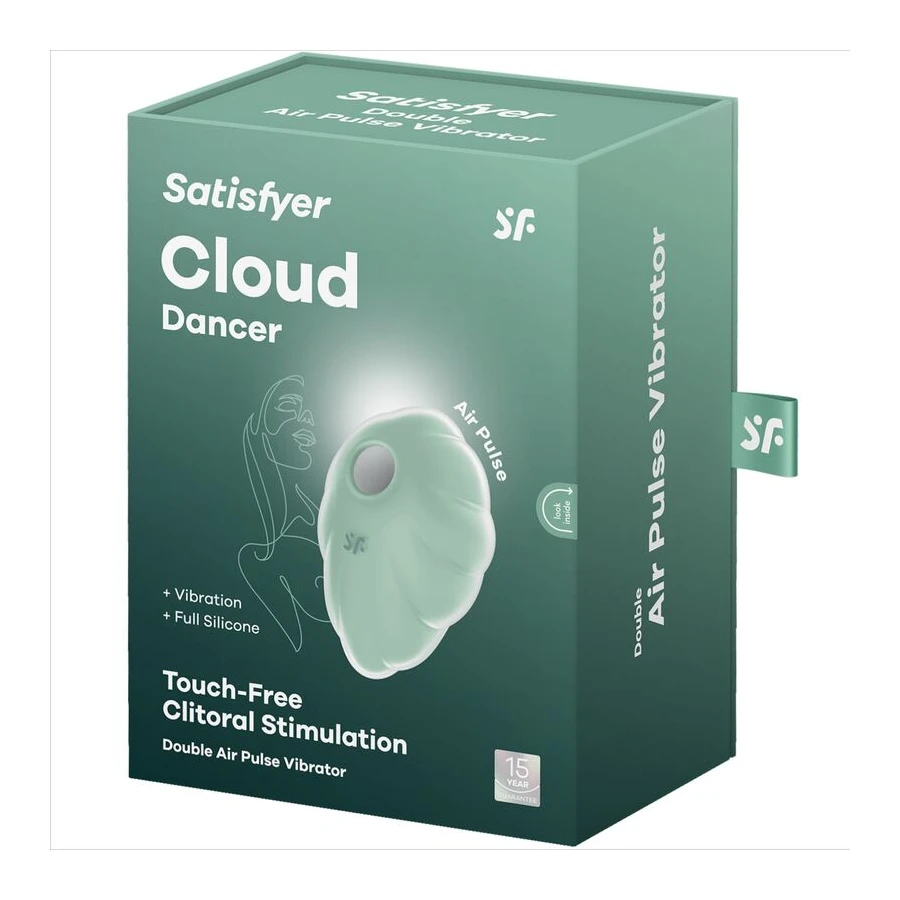 SATISFYER - VIBRATORE CLOUND DANCER BLU AIR PULSE